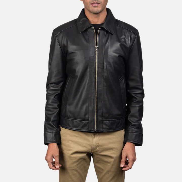 Inferno Black Men’s Leather Jacket
