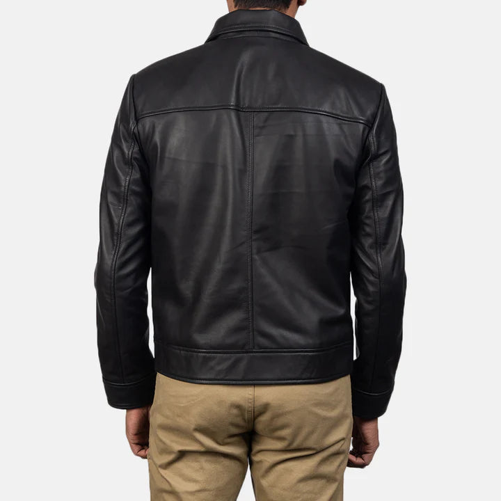 Inferno Black Men’s Leather Jacket